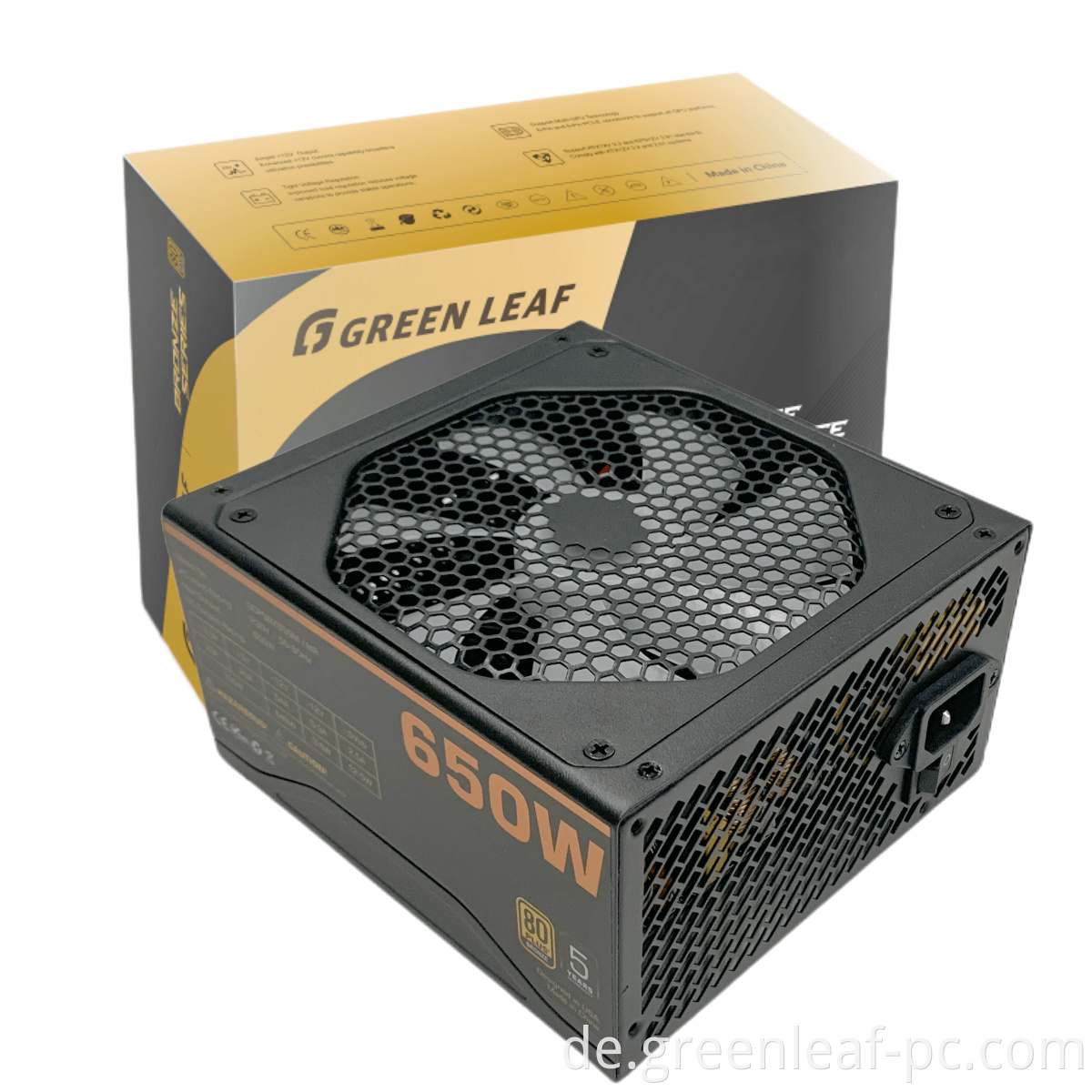 550W-650W APFC 80 PLUS Bronze Power Source